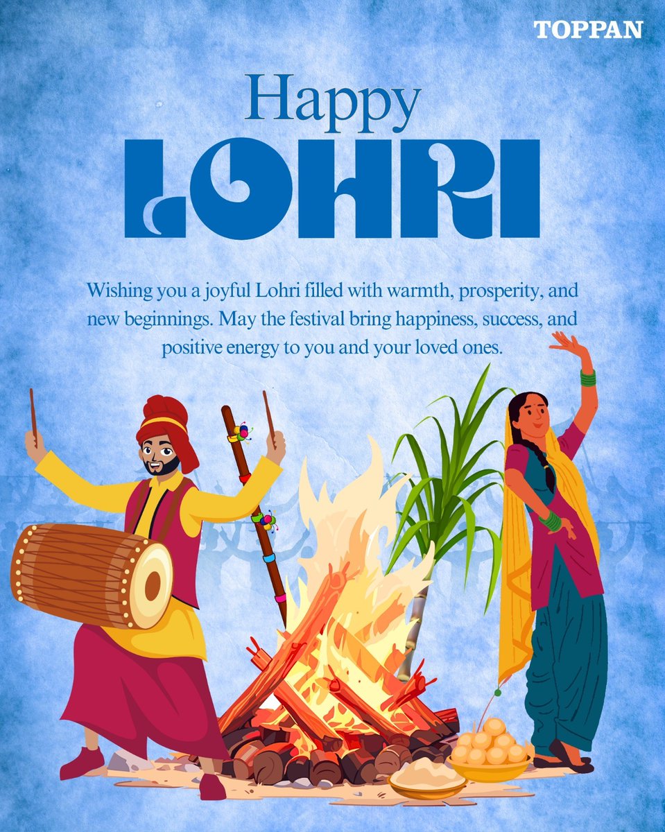TSF_CorpComm's tweet image. At Toppan Speciality Films, Lohri celebration is not just for the harvest, but the promise of a greener tomorrow.
May the festival inspire responsible choices, mindful progress, and sustainable growth for all. 🔥🌾🌍

Wishing you all a Happy Lohri from Toppan Speciality Films!