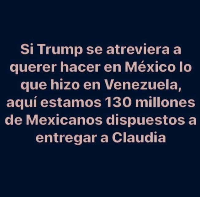 #NarcoPresidenteClaudia