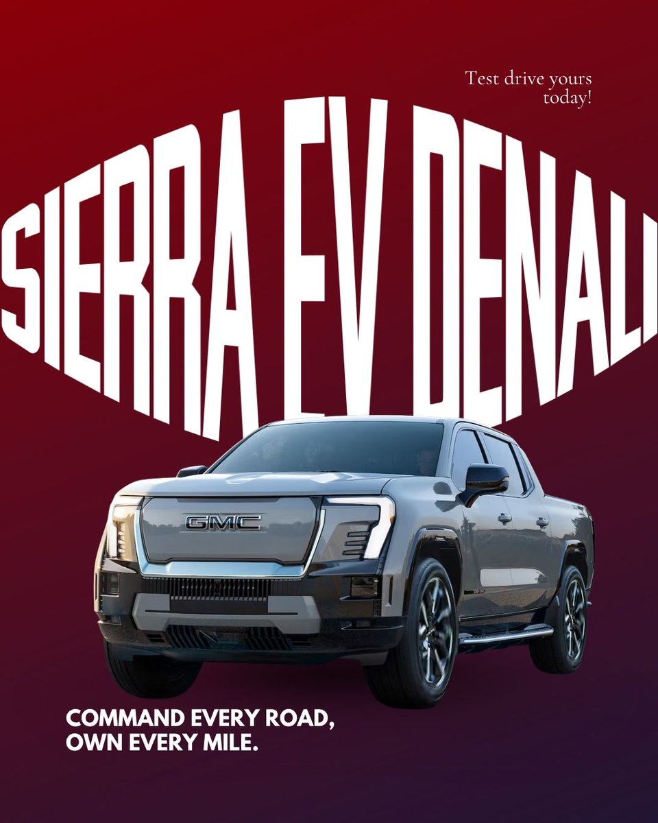 BLAutoGroup's tweet image. Power that dominates. Can you handle 760 horsepower? 😎 Comment your ultimate adventure &amp;amp; visit Bob Loquercio Auto Group or call 847-628-2800. #GMC #ElectricMuscle