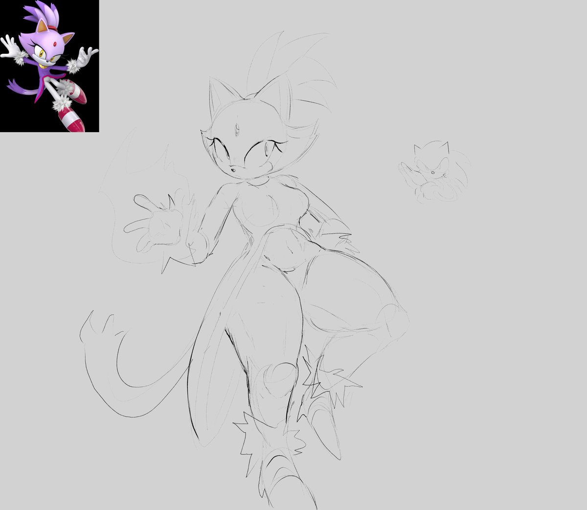 Blaze thicc

#BlazeTheCat #SonicTheHedgehog #nsfw #fanart
