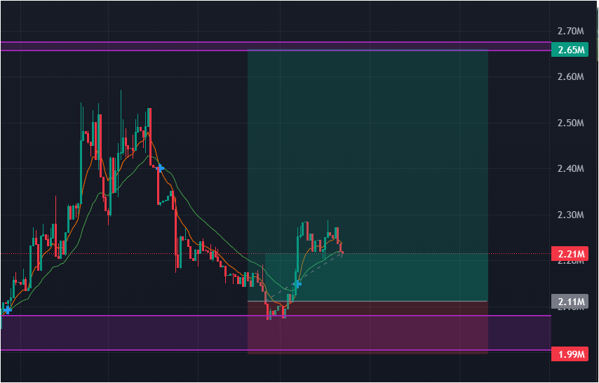 Felife_X7's tweet photo. ngl 2 chart looks cool here
$WOJAK and $KERMIT

imo a big green candle will form on wojak soon (but also 16m touching possibilities there)
DCA here could be a nice move

we talked about kermit yesterday and it played well, but there were also a support and it swept

new plan. https://t.co/QsElqdYYvr