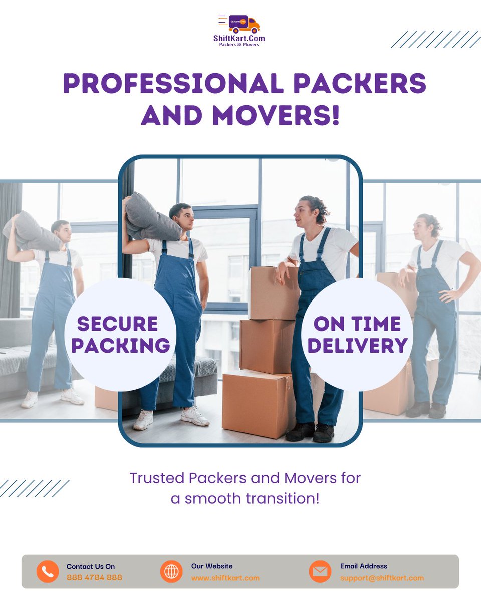 ShiftKart's tweet image. Moving to a new home should be an exciting milestone, not a logistical nightmare. 🏠✨

Ready for a stress-free move? Get a quote today! 📞 888 4784 888 🌐 shiftkart.com📧 support@shiftkart.com