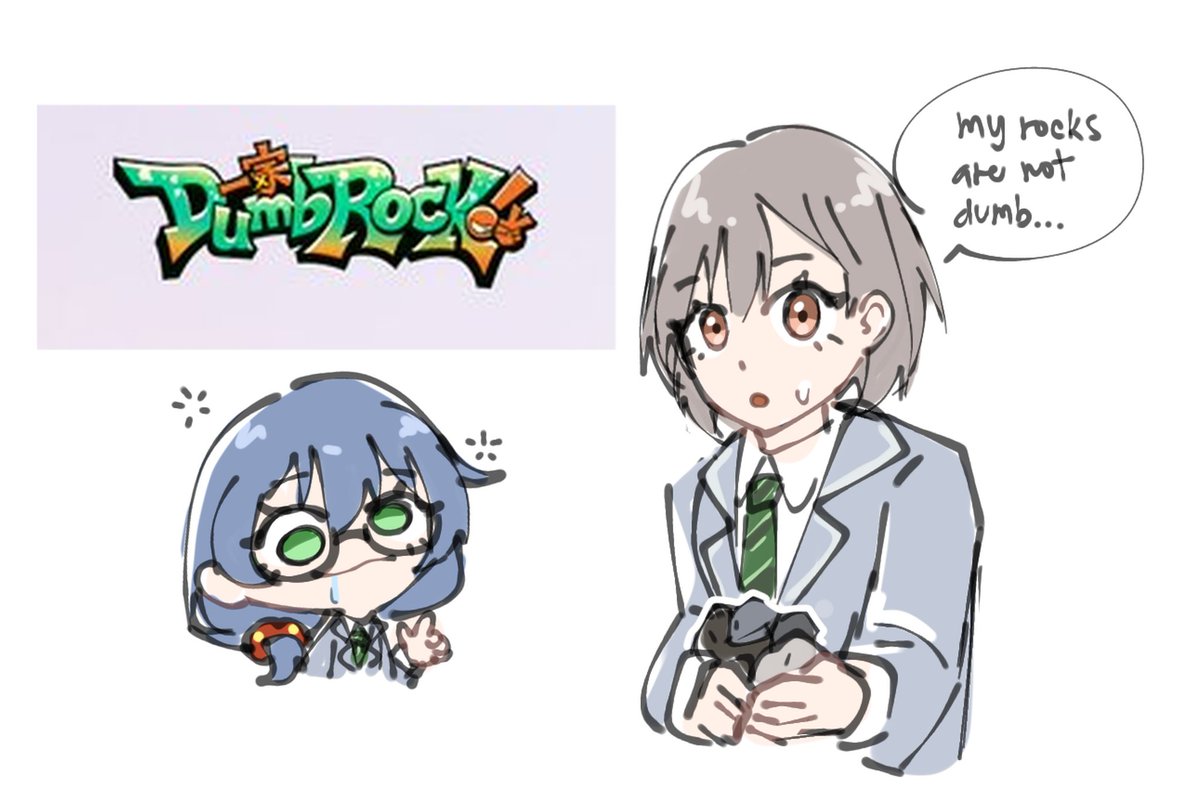 Why is the name ikke dumb rock?