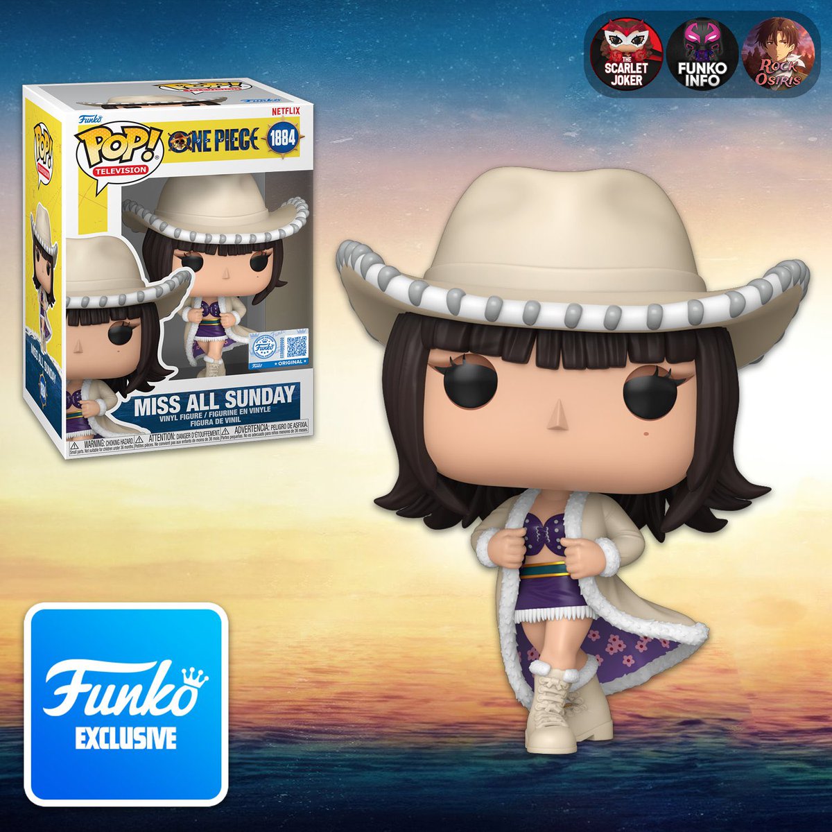 First look at the Funko Shop exclusive Funko Pop! Miss All Sunday 