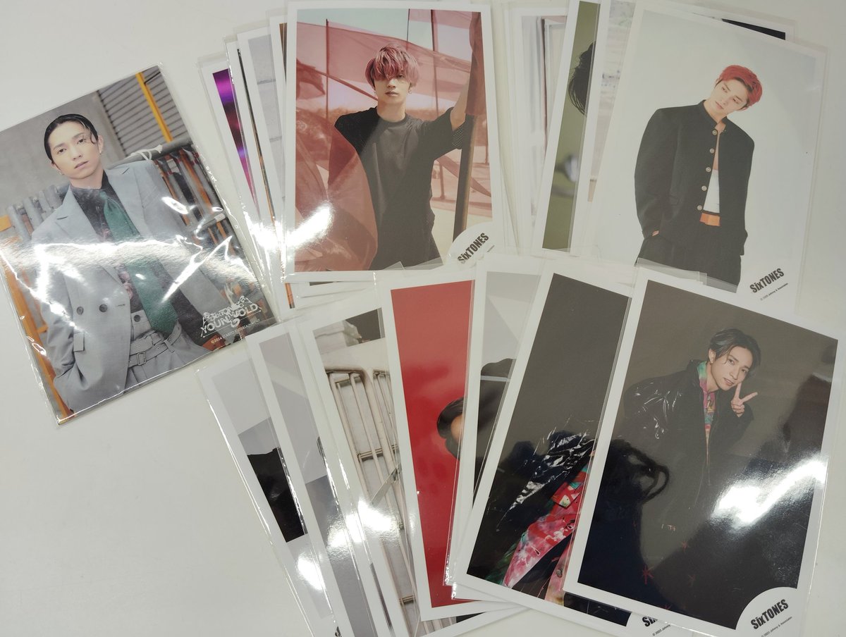 入荷情報】 #SixTONES #田中樹 さん フォトセットと2020年〜23年の公式