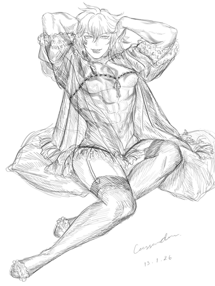 esr1coor2's tweet image. Ma'am #Mydeimos sketching
@Norrq_7's cms 🫦✨️