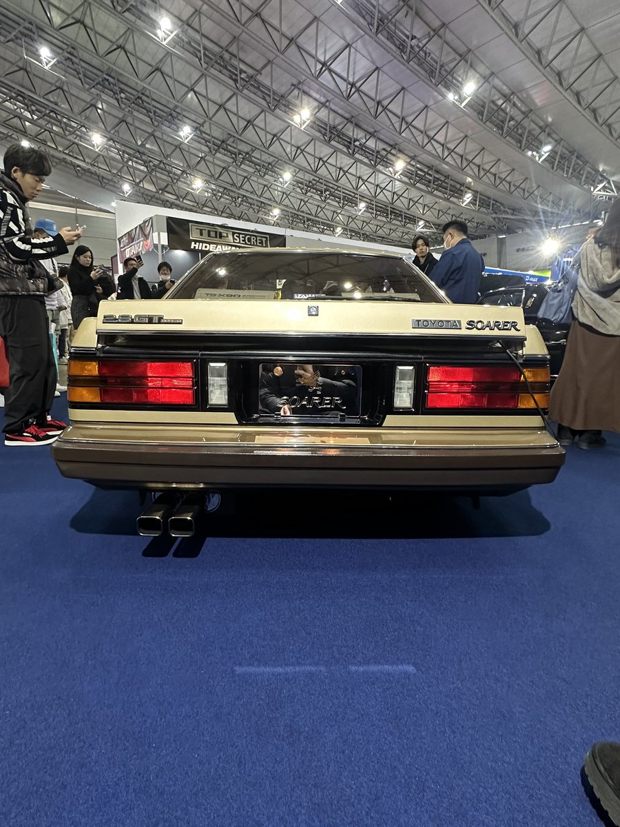 このソアラクソかっこよかった。旧車は正義
#東京オートサロン