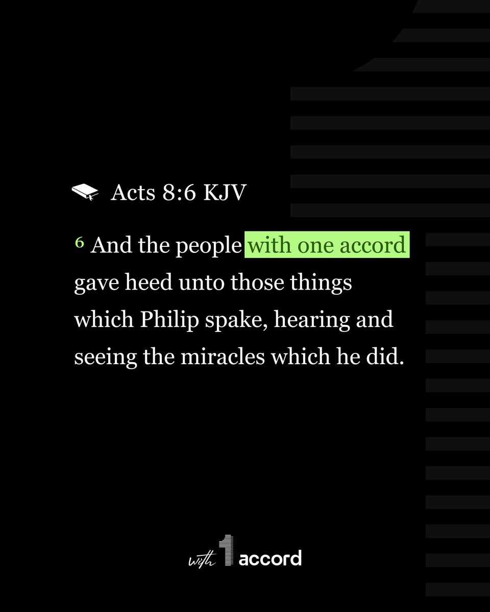 OneAccordLive's tweet image. With One Accord!