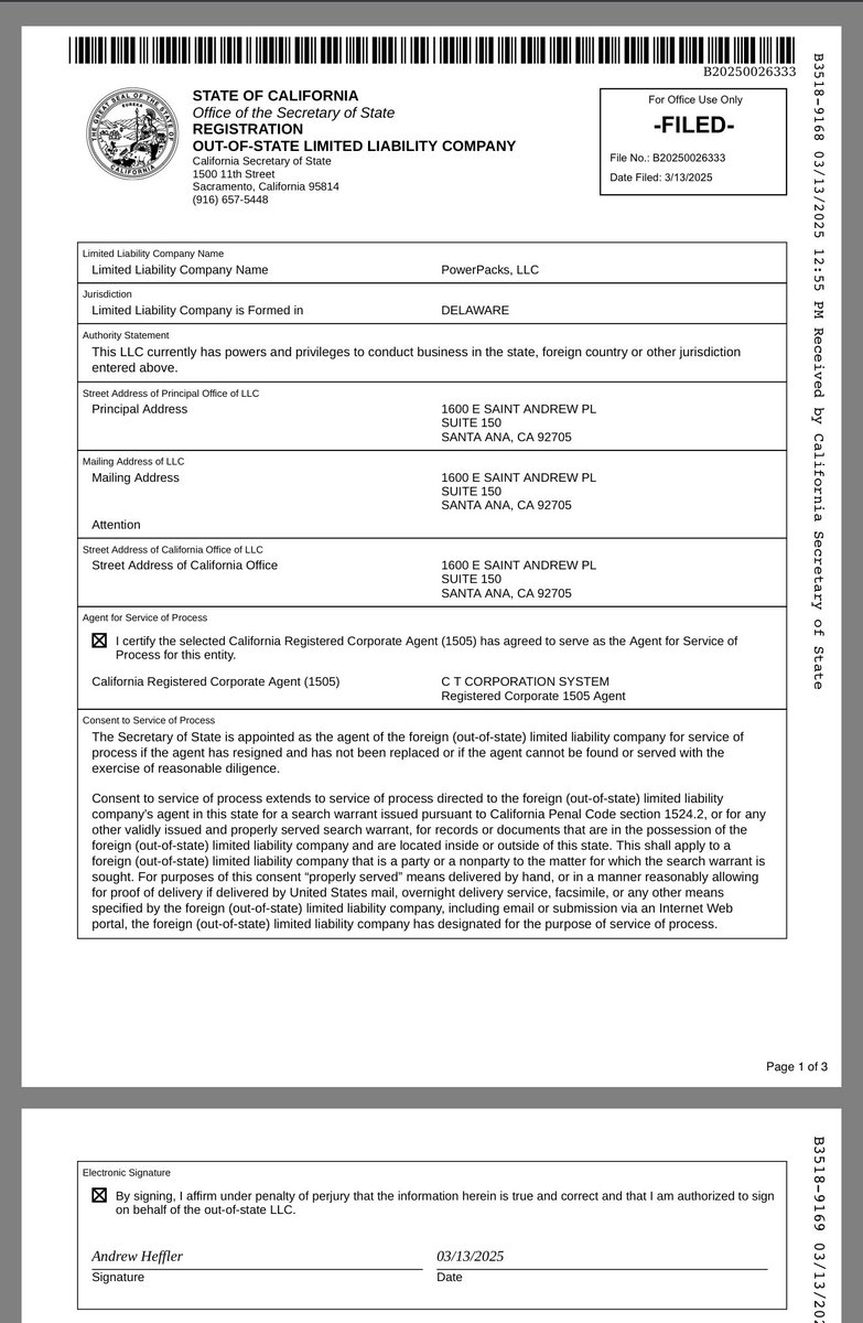 SimpleJack's tweet image. 1/6
Holy F’ing shit. This is a thread. Read this shit through $GME

@gamestop owns @powerpacks right?

F No. And that is bullish AF
#KansasCityShuffle

Banking on it for its transform
PowerPacks is the biggest tell in the entire GameStop turnaround.

It’s operated by PowerPacks,…