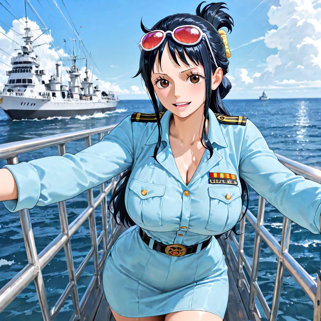 CristianRi61596's tweet photo. Captain Tashigi (One Piece) 🚢🌊
Source: https://t.co/VIcLXS7P1H
#AIart #anime #fanart #illustration #wallpaper #waifuart #femalemarine #marineonepiece #swordwoman #Tashigi #tashigionepiece #ONEPIECE #onepiecefanart #onepieceart https://t.co/6EyJv7SpJC