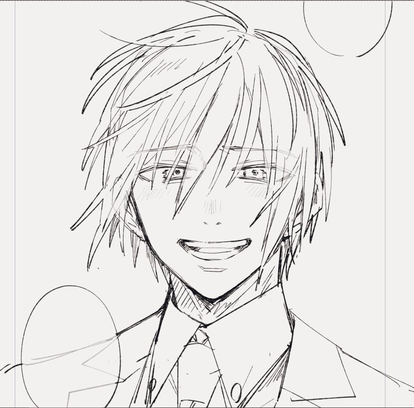 このあと布で半分くらい隠れる＆下書きの方が良かった…となりそうなので今のうちに供養