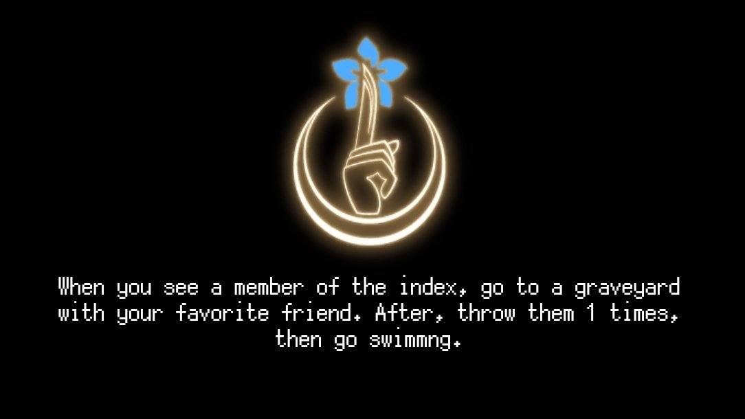 IndexApprentice's tweet image. T-this is a long one... b-but I can do this...