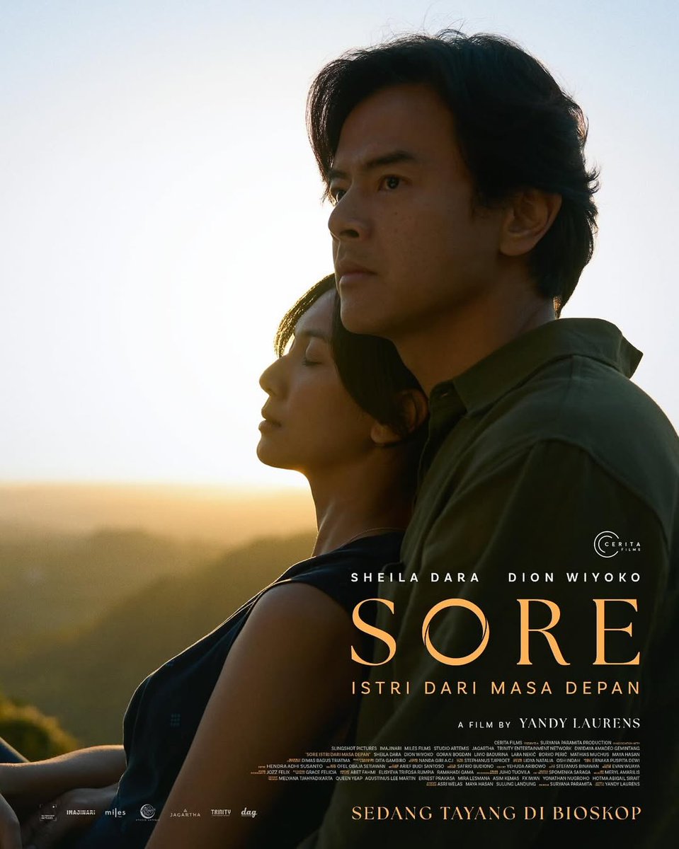 HabisNontonFilm's tweet image. Film romance dengan rating tertinggi sepanjang 2025 di Letterboxd!

SORE: ISTRI DARI MASA DEPAN jadi peringkat 2 👏🏻