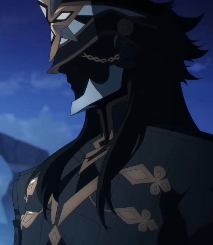 D0TT0R3's tweet image. Dottore did you steal Capitano's helmet