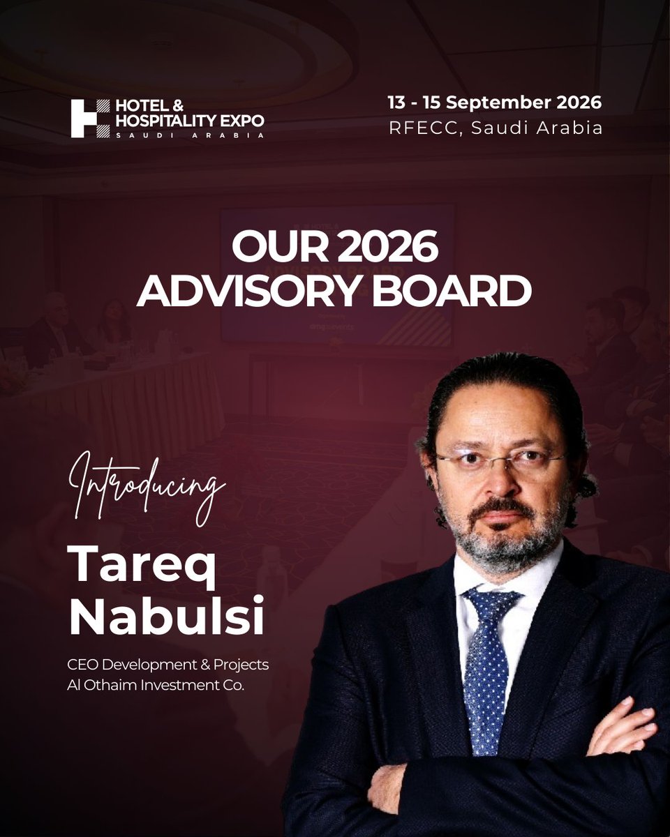 Hotel & Hospitality Expo Saudi Arabia tweet media