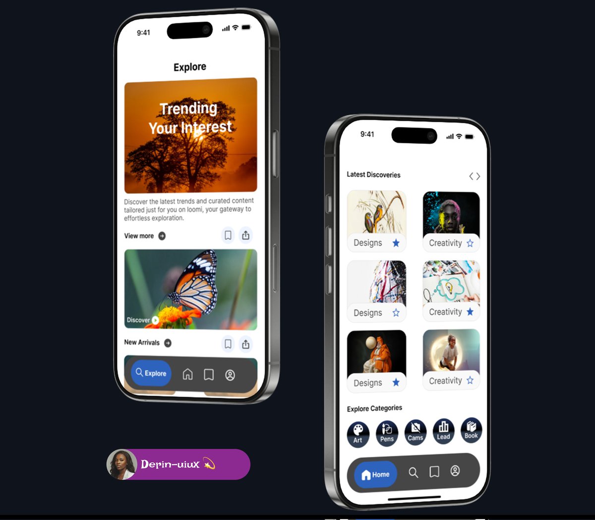 LOOMI . COM🥹💙
Feedback are welcome and appreciated 🙂‍↕️✨...onto the next 
#uiux