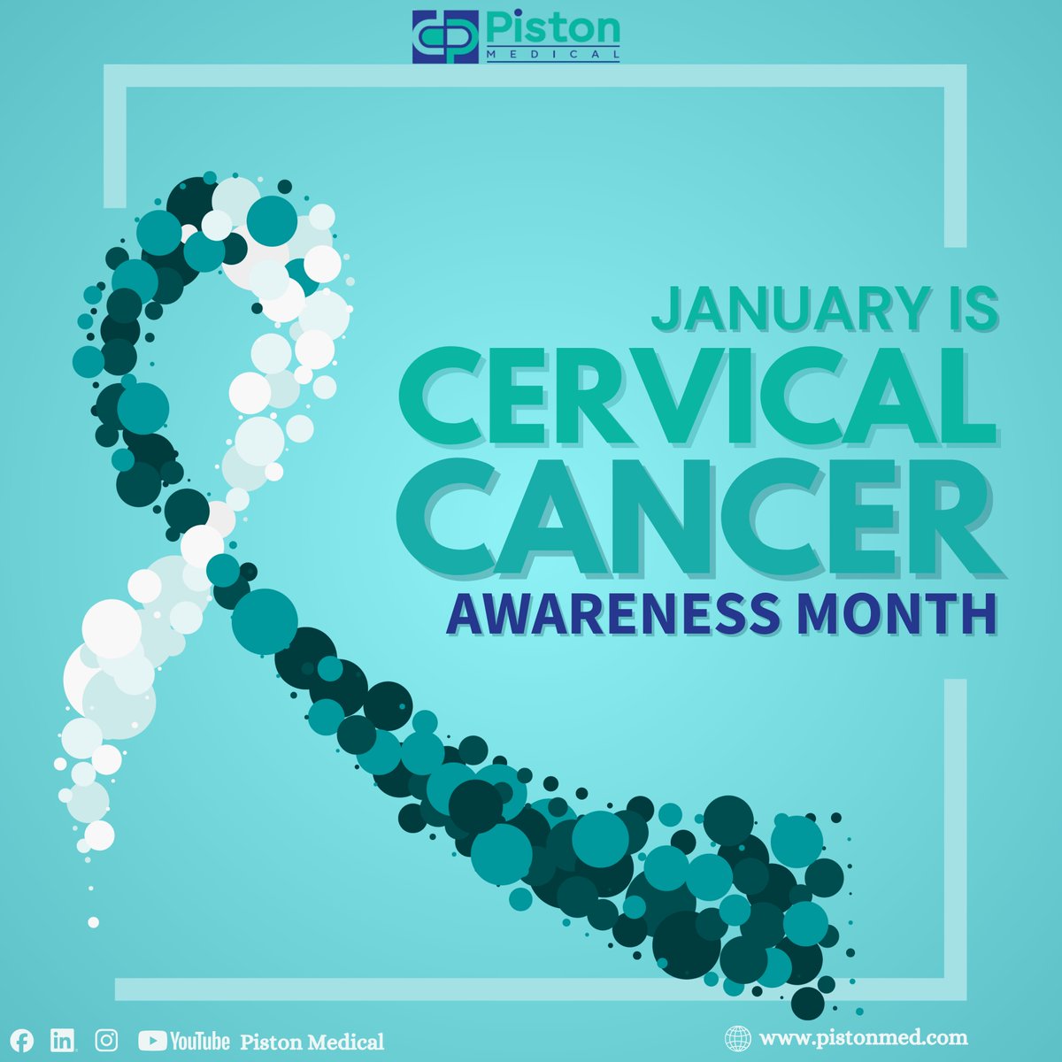 PistonMedical's tweet image. January is Cervical Cancer Awareness Month 💙
Early screening saves lives. Prevention starts with awareness, access, and action.
Let’s prioritize women’s health and support efforts that help prevent cervical cancer.
#CervicalCancerAwareness
#PreventScreenProtect
#PistonMedical