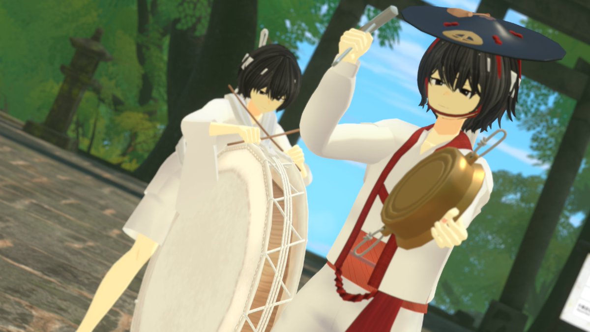 neohioki's tweet image. ＼ 1月20日（火） 21:00〜 ／ 
「太鼓踊りワールド」お披露目会を開催します！
制作の裏話が日置市の職員から直接聞けるかも！？ ぜひ予定を空けてみんなで踊りましょう 🥁 
「踊って残そう伝統芸能！」そんな空気感を皆さんとともに作りたいです！ぜひ！
youtu.be/RkN-iDYHFoM
 #ネオ日置 #VRChat