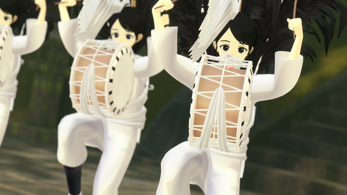 neohioki's tweet image. ＼ 1月20日（火） 21:00〜 ／ 
「太鼓踊りワールド」お披露目会を開催します！
制作の裏話が日置市の職員から直接聞けるかも！？ ぜひ予定を空けてみんなで踊りましょう 🥁 
「踊って残そう伝統芸能！」そんな空気感を皆さんとともに作りたいです！ぜひ！
youtu.be/RkN-iDYHFoM
 #ネオ日置 #VRChat