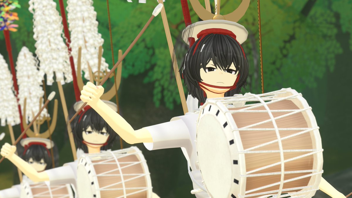 neohioki's tweet image. ＼ 1月20日（火） 21:00〜 ／ 
「太鼓踊りワールド」お披露目会を開催します！
制作の裏話が日置市の職員から直接聞けるかも！？ ぜひ予定を空けてみんなで踊りましょう 🥁 
「踊って残そう伝統芸能！」そんな空気感を皆さんとともに作りたいです！ぜひ！
youtu.be/RkN-iDYHFoM
 #ネオ日置 #VRChat