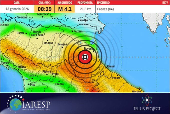 invisibile22's tweet image. Pure il terremoto ci mancava  
#Terremoto scossa in provincia di #Ravenna