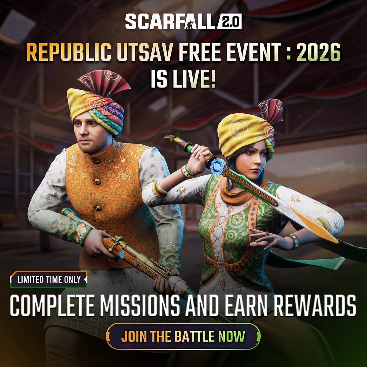 ScarFall 2.0 tweet media