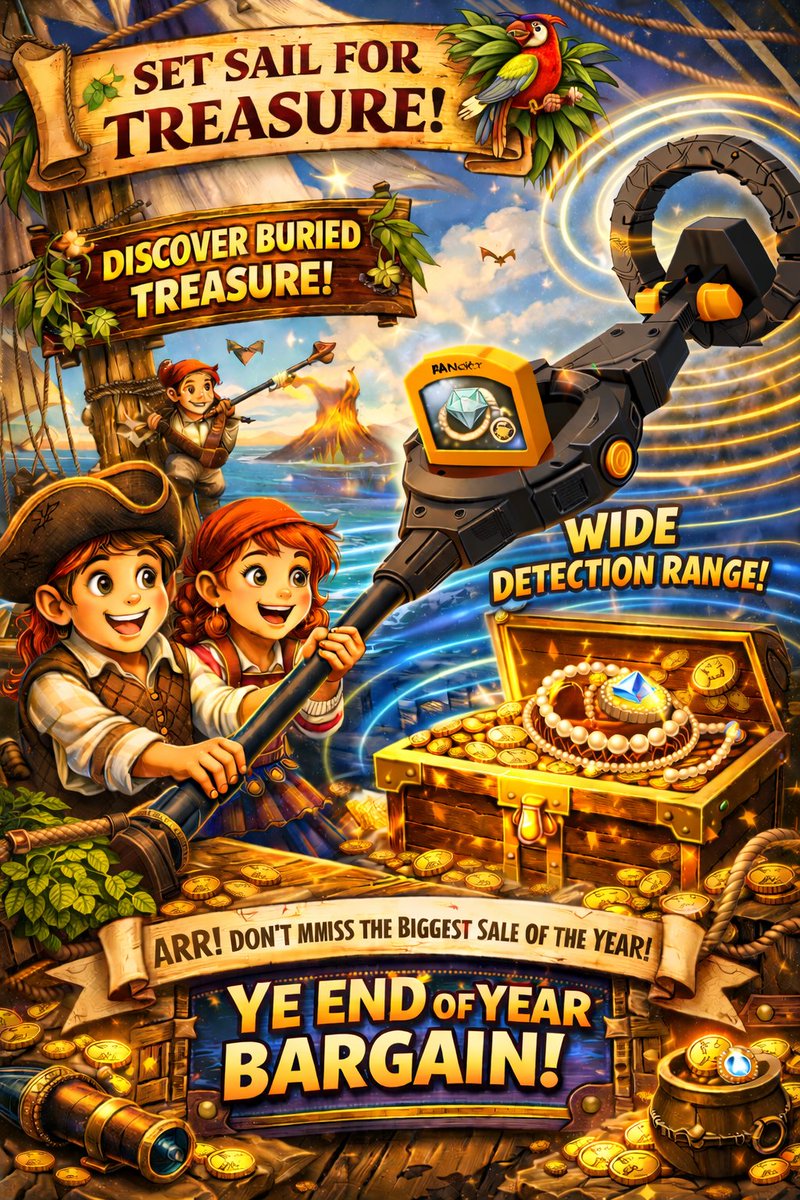 New Year Limited 🎆 | Year-End Sale
A gift kids actually use.
PANCKY Kids Metal Detector (3–10): lightweight, waterproof &amp; beginner-friendly.
⏰ Limited stock—last chance of the year!
👉 panckydetectors.com/products/panck…
#NewYearDeals #KidsGift #PANCKY #LimitedOffer