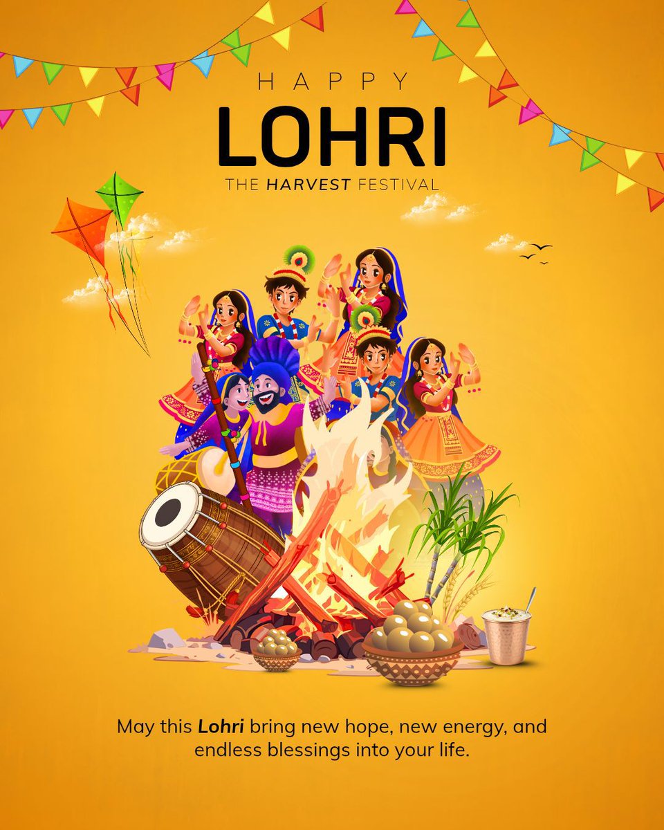 Happy Lohri to you &amp; family !!!
#HappyLohri2026