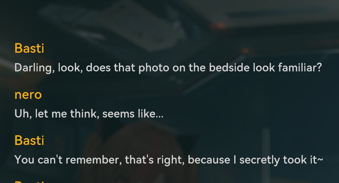 anon16509170's tweet image. Basti literally just yandere flexed on us. Why did she bring that up just to say that lol