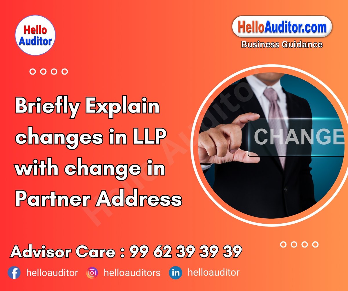 helloauditor's tweet photo. Briefly explain changes in LLP with change in partner address
If you would like more information, please visit the page.
https://t.co/qR5fxjk0HN
#helloauditor #llpchanges #partneraddressupdate #businesscompliance #legalupdates #llpregulations #partnershiplaw https://t.co/zT75PEwZAP