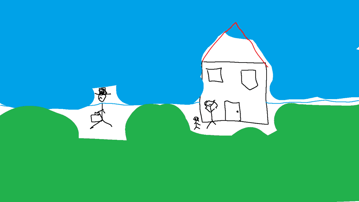BigGreedyBLT's tweet photo. Parents be like look at my little artist 😖😣😣 and its the kid drawing their truama https://t.co/XS8FY5cYUC