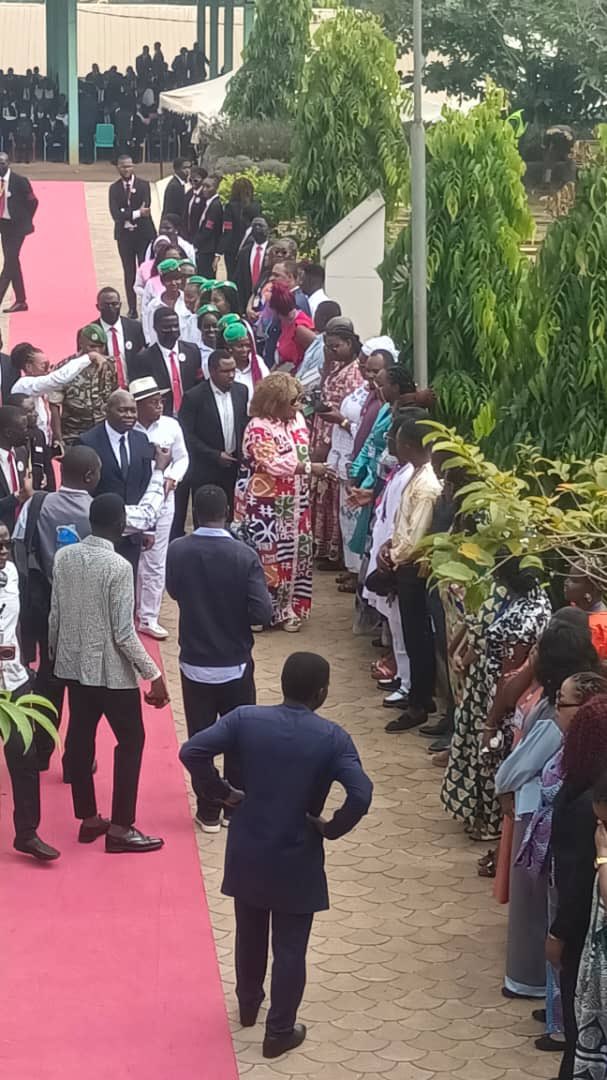 CRTV_web's tweet image. Entrepreneuriat jeune, la Vice-Présidente du Conseil régional du Sud à l’#IAI-Cameroun.