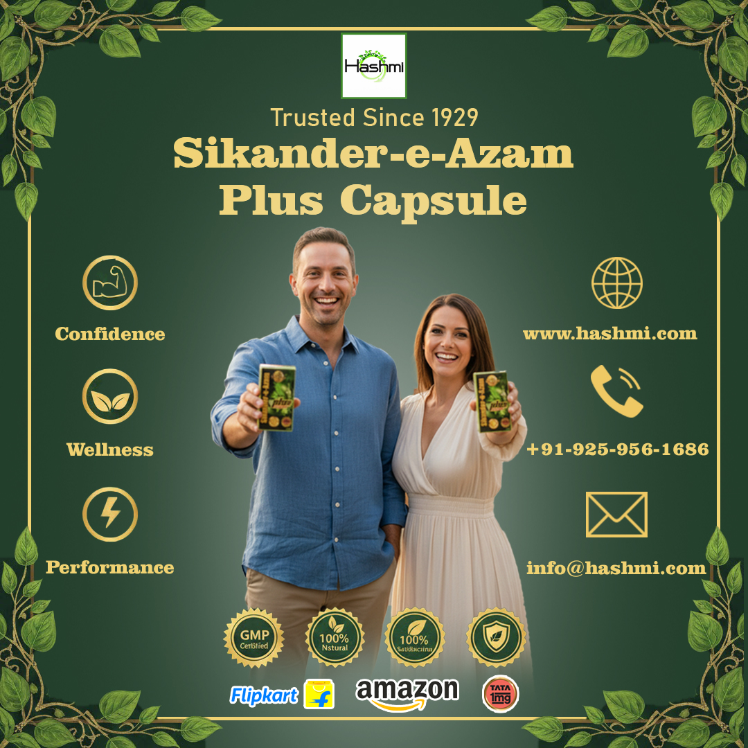 GermanHashmi's tweet image. Power, stamina, and confidence — all in one! 
💪Hashmi Sikander-e-Azam Plus Capsules are specially formulated to support male vitality and strength..
Feel the difference. 🔥
#NaturalStrength #HerbalSolution #HerbalCapsules #MenHealth #VitalityBoost #HerbalPower #Confidence #viral