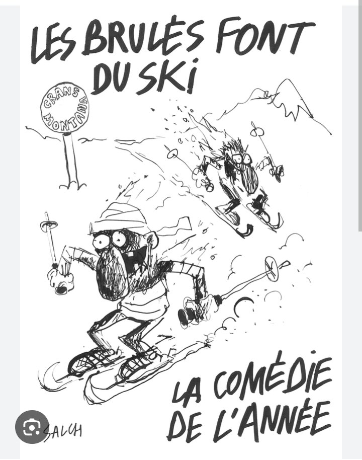 Le dessin de  "Charlie hebdo" paru le jour du deuil en Suisse !!
Ce n'est pas de la satire,c'est indécent, obscène et profondément nauséabond.
Quand le malheur a frappé à leur porte ,leurs morts n'ont pas eu le même traitement "humour noir"que les autres dont ils se foutent.