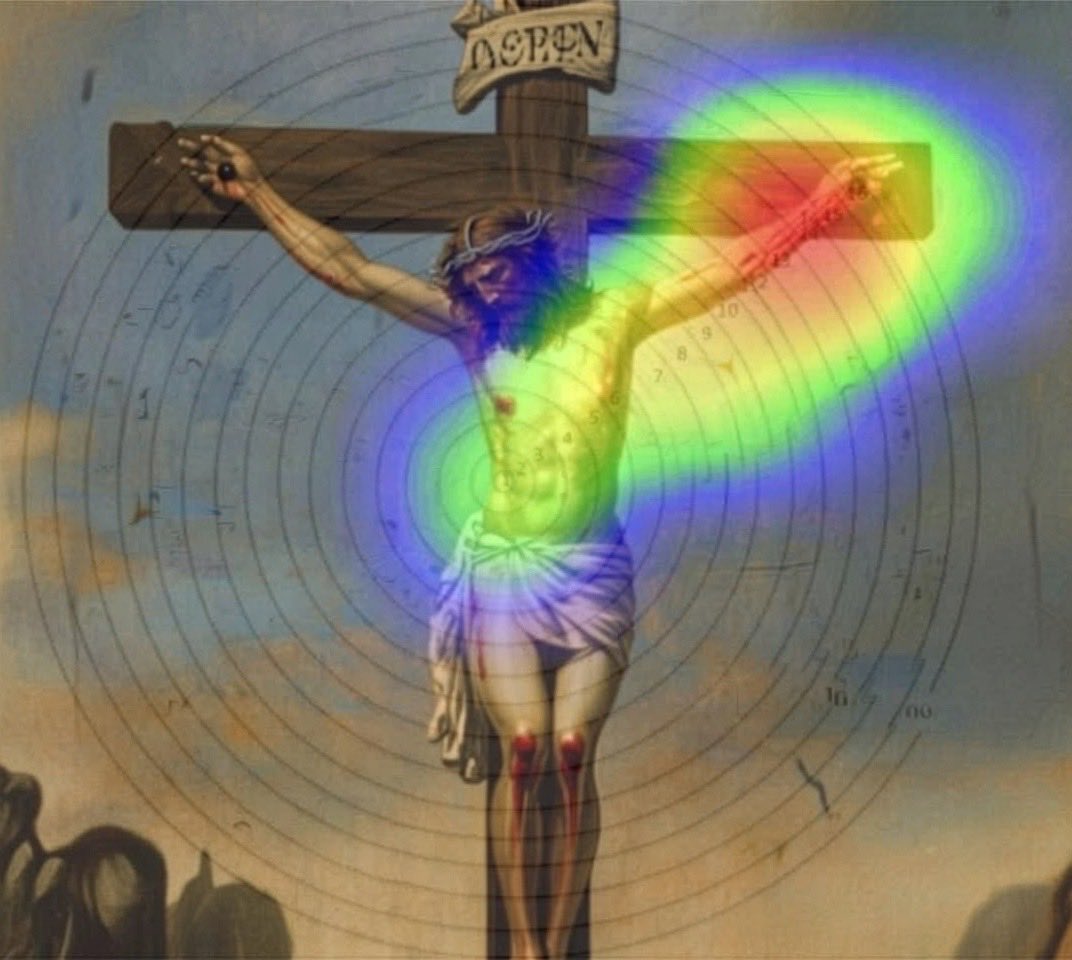 Oracle708's tweet image. Actually it is all one big monochromatic red.