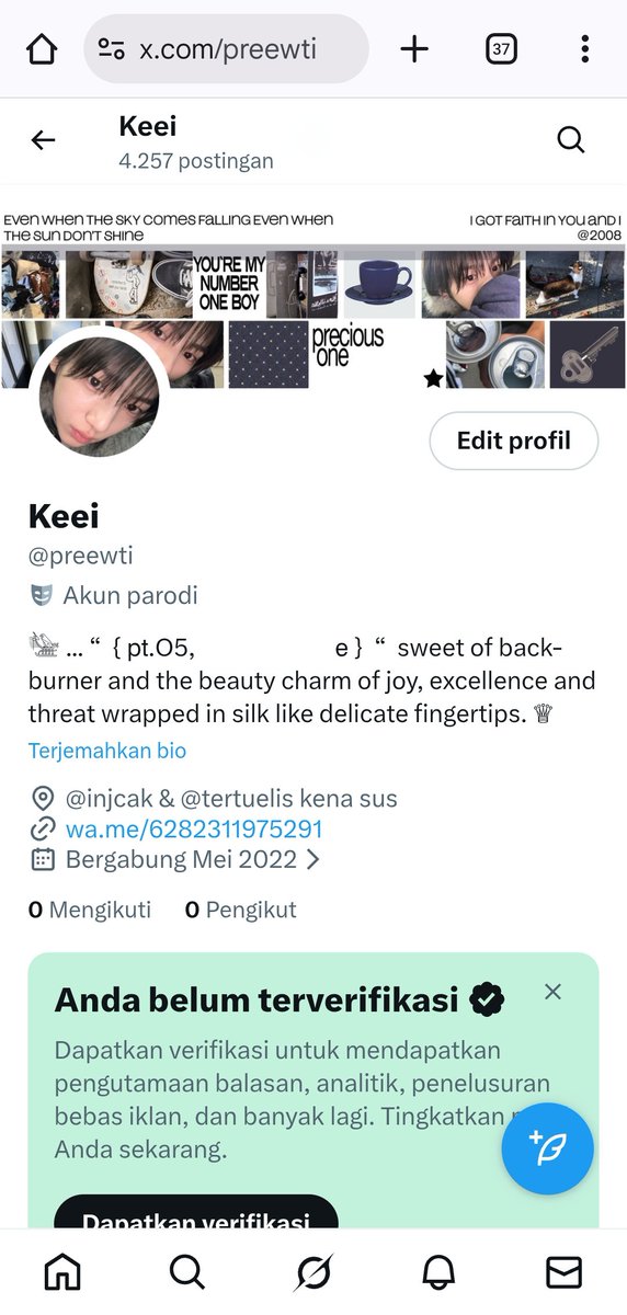 ceiokz's tweet image. HELP RT PLEASE!!

aku keei jastag, acc aku @ preewti, @ injcak &amp;amp; @ tertuelis lahap lagi. jadi please help rt supaya aku bisa nyari mutual lama aku sekalian nyari mutual juga baru makasii

[#zonauang]