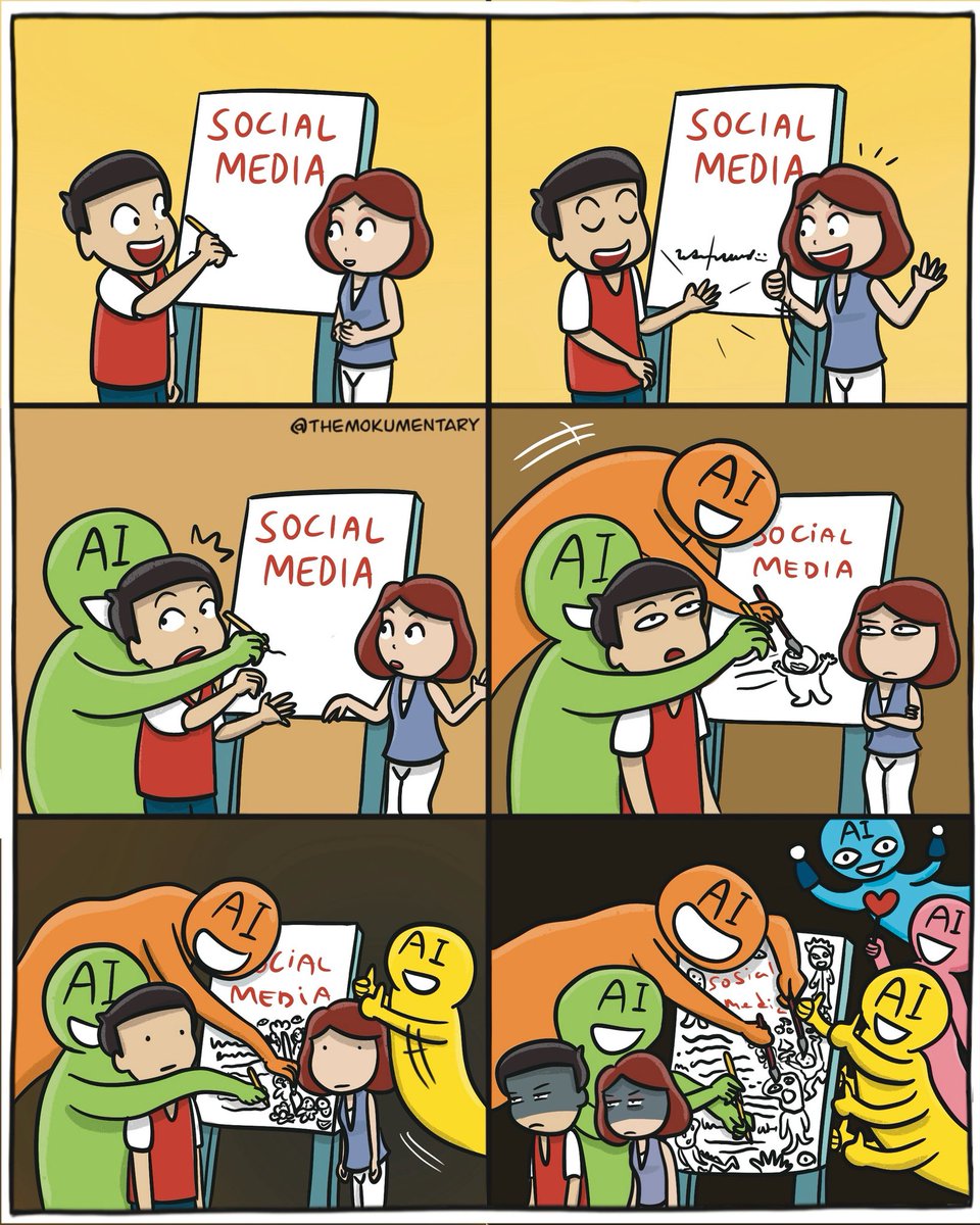 themokumentary's tweet image. Happiness can’t be bot.