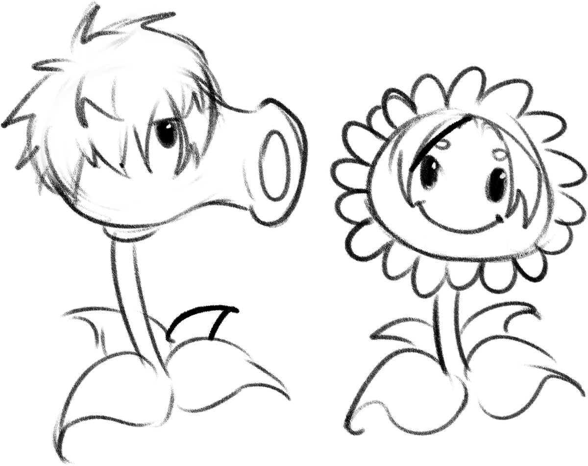 wishmenagi's tweet image. nagireo plants vs zombies