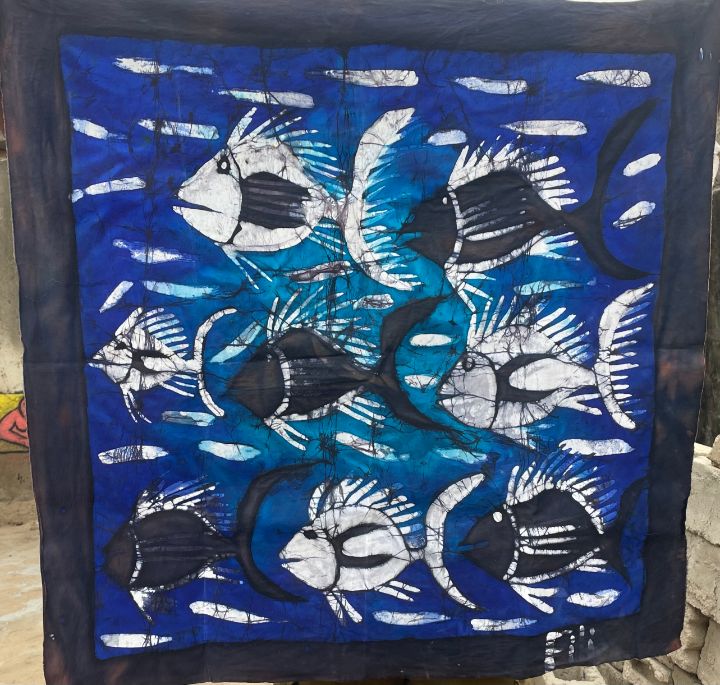 JaskillMaputo's tweet image. Art of the Day! "Bounty of the Deep Sea". Buy at: ArtPal.com/Batik?i=320318…