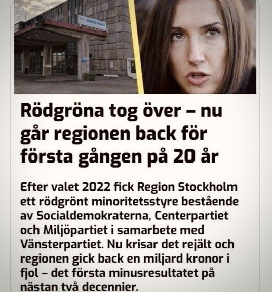 tageserlander's tweet image. Röstar du vänster går det så här! Med den rödgröna sörjan går nu Stockholmarna back…