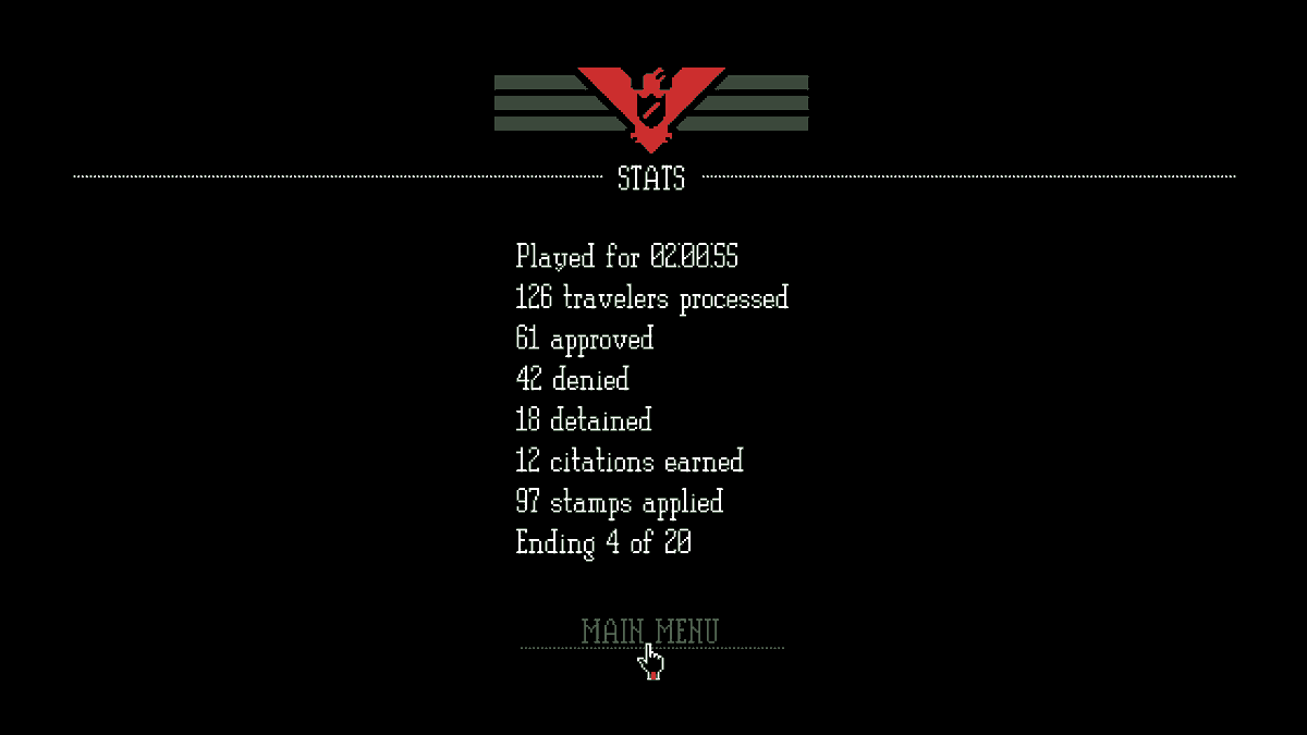 jaynotnow's tweet image. started playing papers please and oh my god im so bad at this game everyone in my family died but my wife and i went to jail