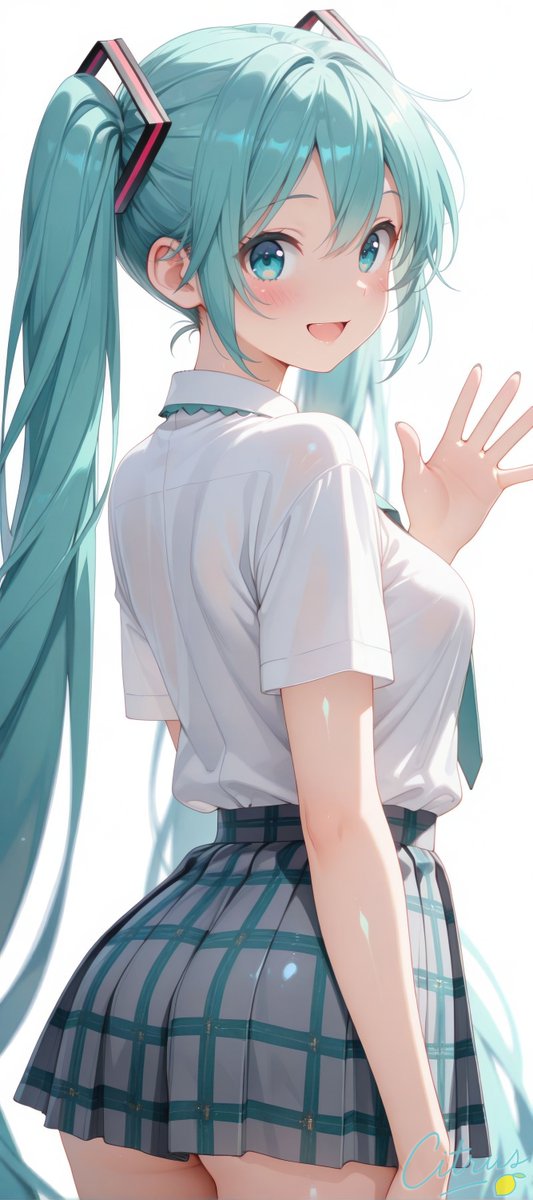 citrustbm's tweet image. 【初音ミク Miku Hatsune】

青ハル×ミク ✨️

SFW Illustration. No nudity or suggestive intent
