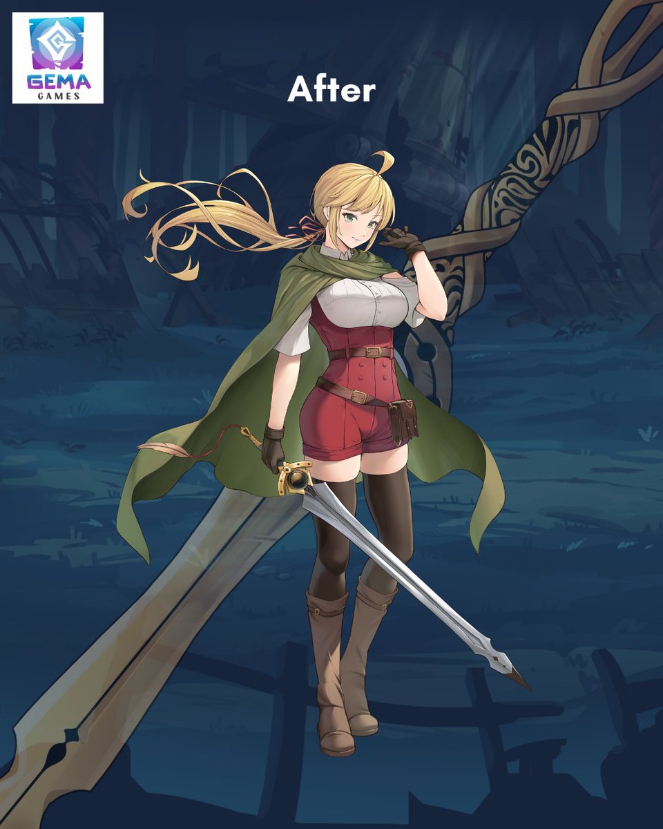 Thanks to feedback from our early testers, we decided to refresh Emily’s design, our main character! ✨

Here’s a look at the before vs after 👀🎨

What do you think about the new design?
Share your thoughts in the comments below! 💬

#indiegame #indiedev #roguelite #art