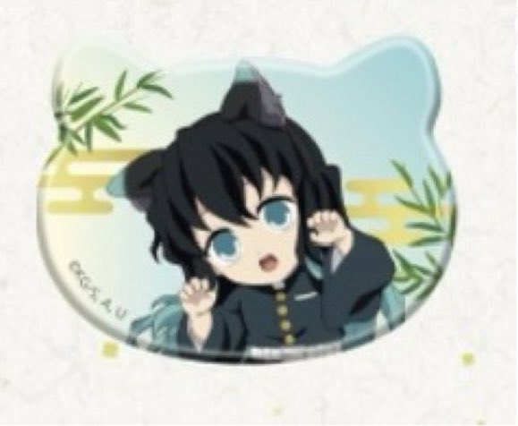 交換】鬼滅の刃 ナンジャ ナンジャタウン 缶バッジ クリアカード