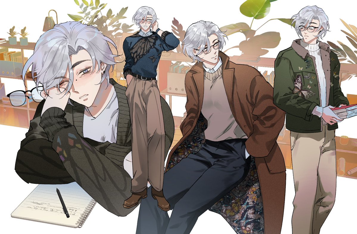 hakuku's tweet image. wanted to put sensei in some cozy fits

#FeileaCanvas