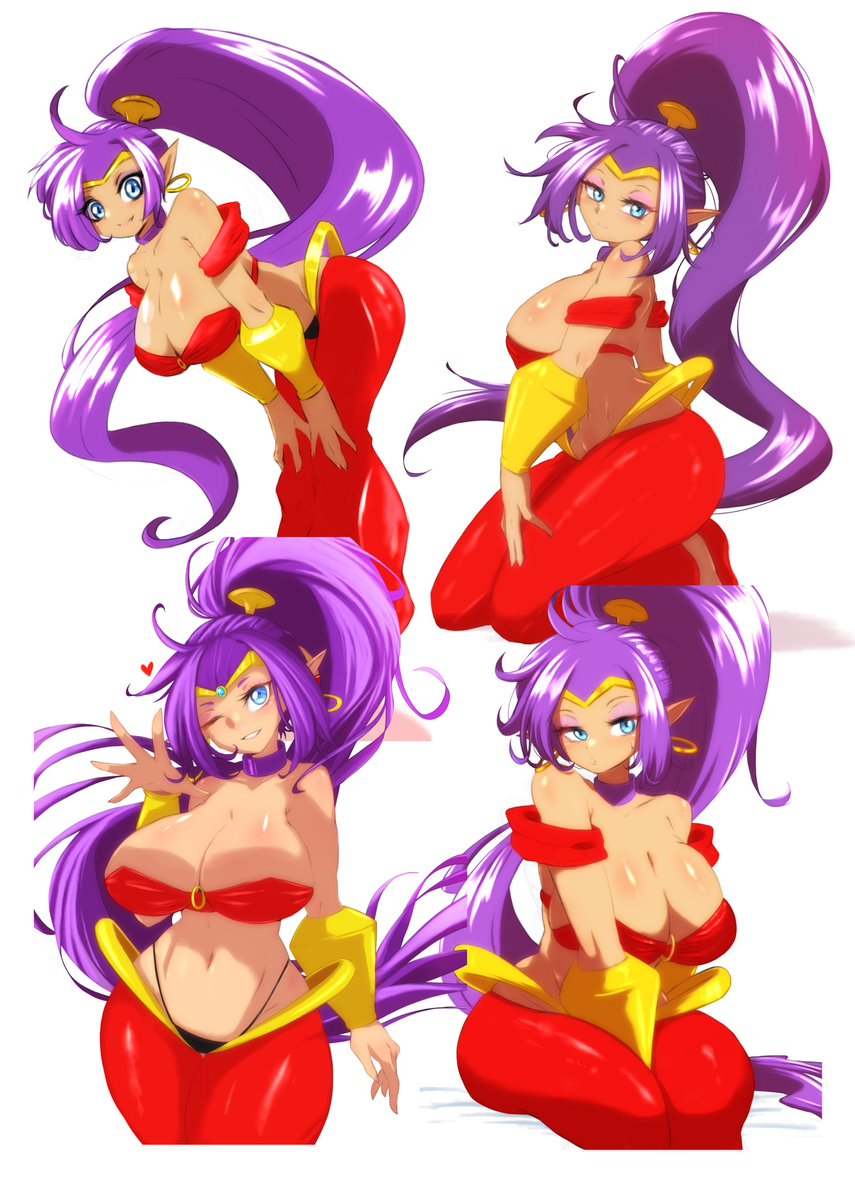 Hudie_Jun's tweet image. I should continue with her art