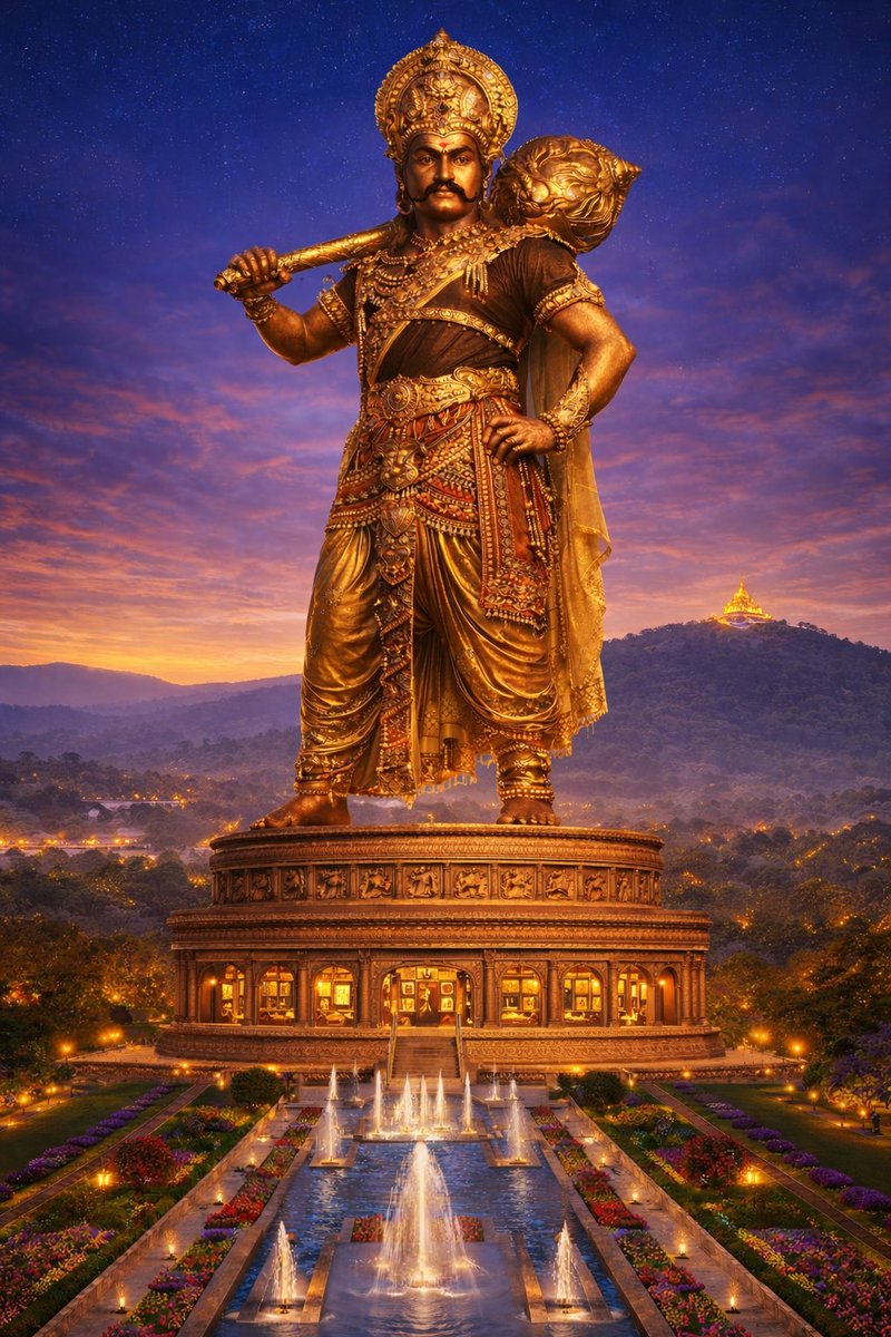 voiceofmysuru's tweet image. Karnataka should celebrate its cultural icon of the 20th century - Dr. Rajkumar.

We must build a monument of international standards. A 206-foot statue inside the Film City being built in #Mysore, on the lines of Nadaprabhu Kempegowda statue at BIAL, should be a fitting tribute…