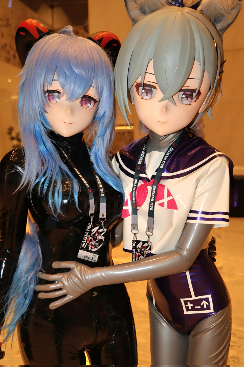 KigMiyu's tweet image. Duo latex with @LearnedToad ❤️
📸 @newtokig