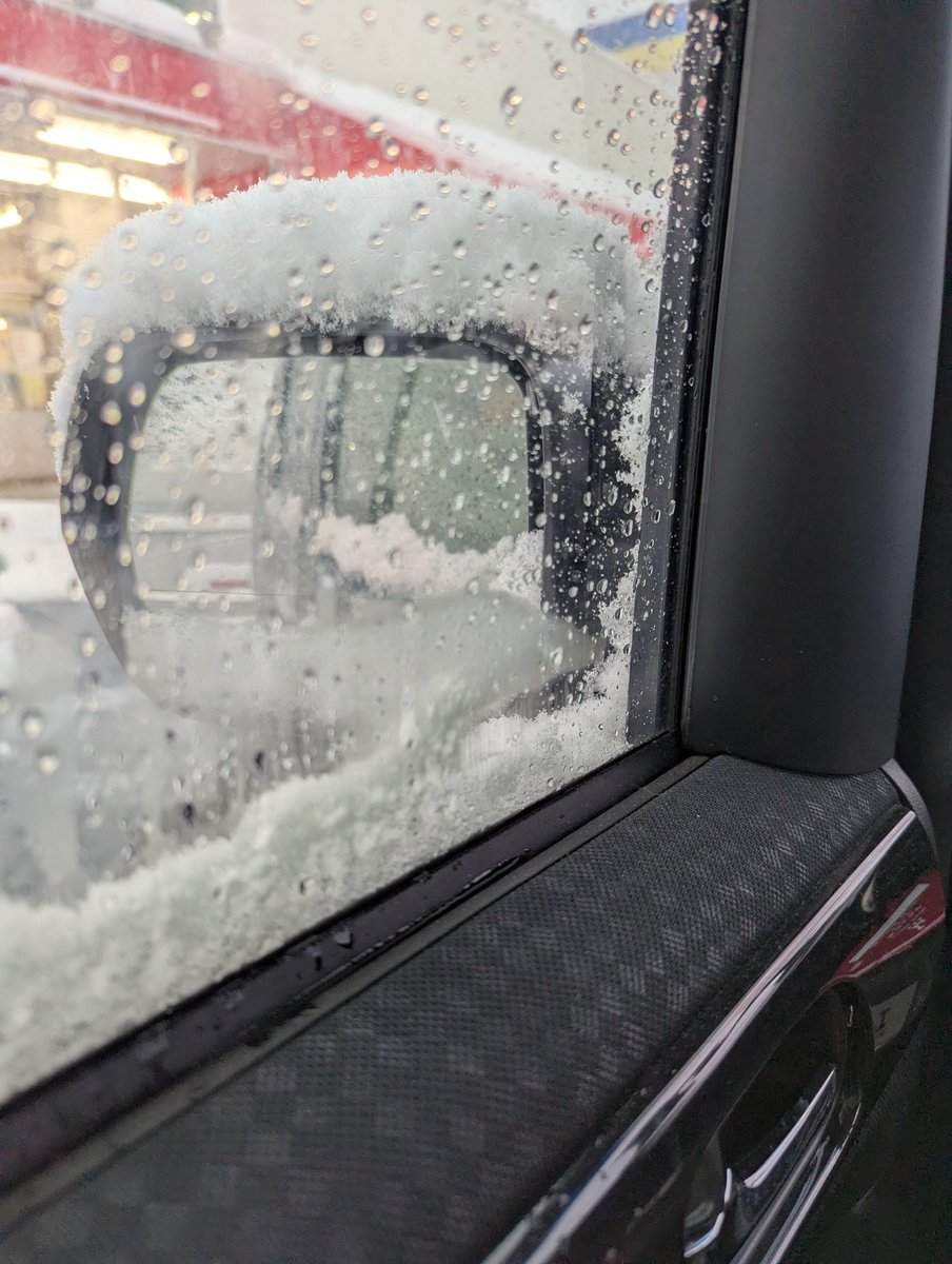 雪⛄が‥🤣すんごい