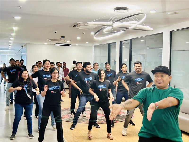 qualys's tweet photo. Qualys Pune kicked off 2026 with energy and movement as teams came together for Zumba sessions.
The enthusiasm and participation reflected the strong sense of connection and collaboration that defines #LifeAtQualys.
#TeamQualys #EmployeeWellbeing #Impact https://t.co/2ovCB9junX